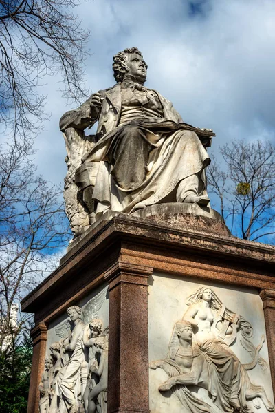 Statue Franz Schubert Stadtpark Vienne — Photo