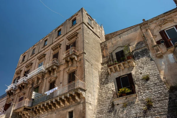 Cityscape Matera Puglia Italy Sassi Park Rupestrian Churches Matera Unesco — 스톡 사진