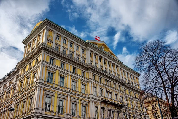 Famoso Hotel Café Imperial Ringstrasse Viena — Fotografia de Stock