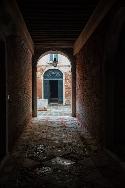 Zimní Dojmy Benátek Serenissima Prosinci — Stock fotografie