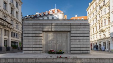 Avusturya, Viyana 'daki Judenplatz' daki Yahudi Soykırımı Anıtı.