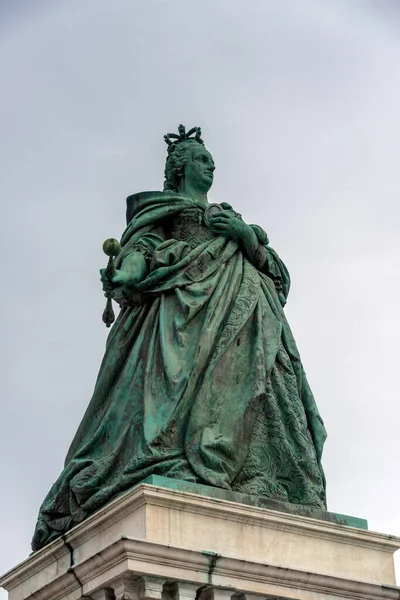 Monumento Emperatriz María Teresa Klagenfurt — Foto de Stock