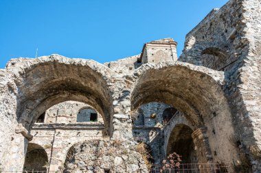 Squillace, Calabria, İtalya 'daki Ortaçağ kilise kalıntıları