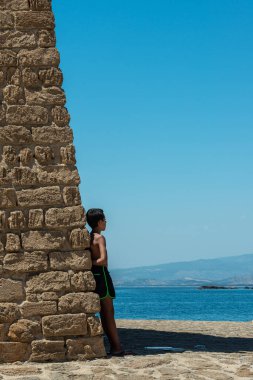 Castello Aragonese di Le Castella sahilinde Le Castella, Calibria, İtalya