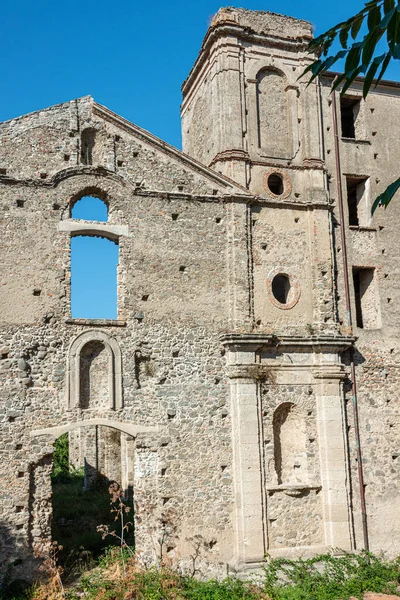 Mittelalterliche Kirchenruinen Squillace Kalabrien Italien — Stockfoto