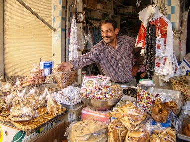 Daily life in Bazar and downtown of Erbil, Kurdistan, Northern Iraq           clipart