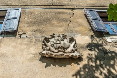 Groznjan köyü, Hırvatistan 'ın Istria bölgesi