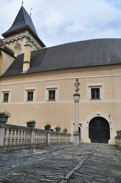 Rosenburgs Slott Ett Österrikes Mest Besökta Renässansslott Beläget Mitt Naturreservatet — Stockfoto