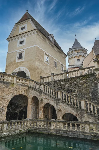 Rosenburg Castle One Austria Most Visited Renaissance Castles Situated Middle — Stock Photo, Image