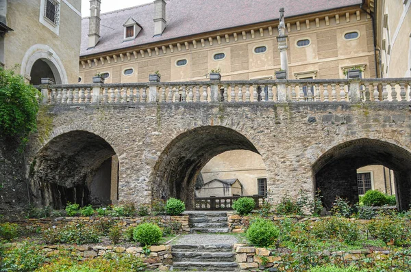 Castelo Rosenburg Dos Castelos Renascentistas Mais Visitados Áustria Situado Meio — Fotografia de Stock