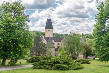 Waldviertel, Aşağı Avusturya 'daki etkileyici Ottenstein Şatosu