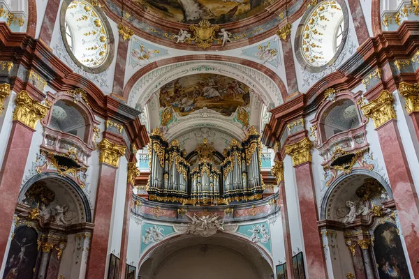 Vista Interior Abadía Altenburg Baja Austria — Foto de Stock