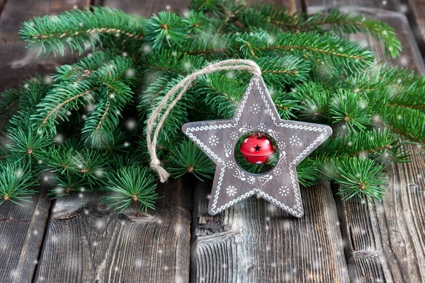 Noel parlak sembol ile natürmort — Stok fotoğraf