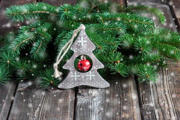 Kerstmis Stilleven met heldere symbolen — Stockfoto