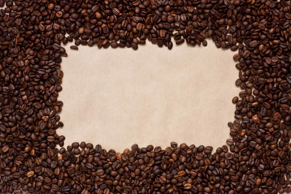 Natural Background Coffee Beans — Stock Photo, Image