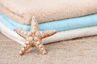 Havlu ile Spa kompozisyon