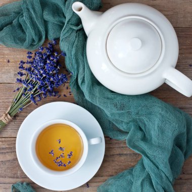 sağlıklı ve lezzetli lavanta çayı