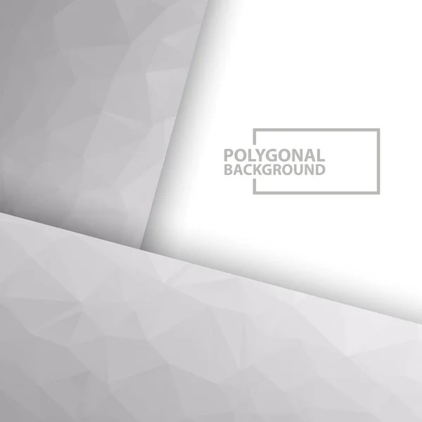 Polygonal triangel bakgrund — Stock vektor