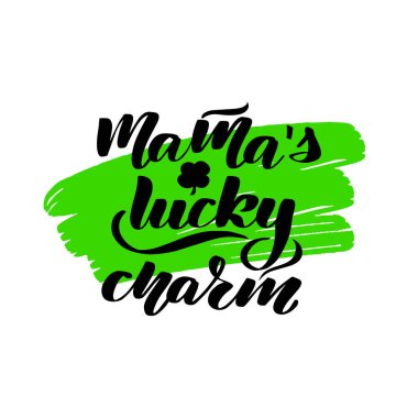 Aziz Patrick Günü için bir poster - tebrik kartı.. 