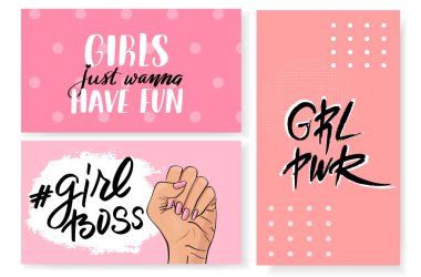 Harf tasarımlı vektör stok illüstrasyon şablonları