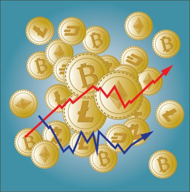 Dijital Cryptocurrency kavramı 