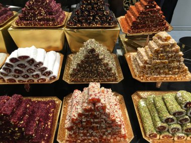 Türk tatlıları. Geleneksel lezzetli Baklava