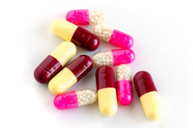 Yulaf ezmesi, mısır gevreği, aşırı yakın çekim.