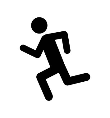 Simge vektörü düz simgesini beyaz arkaplanda çalıştır