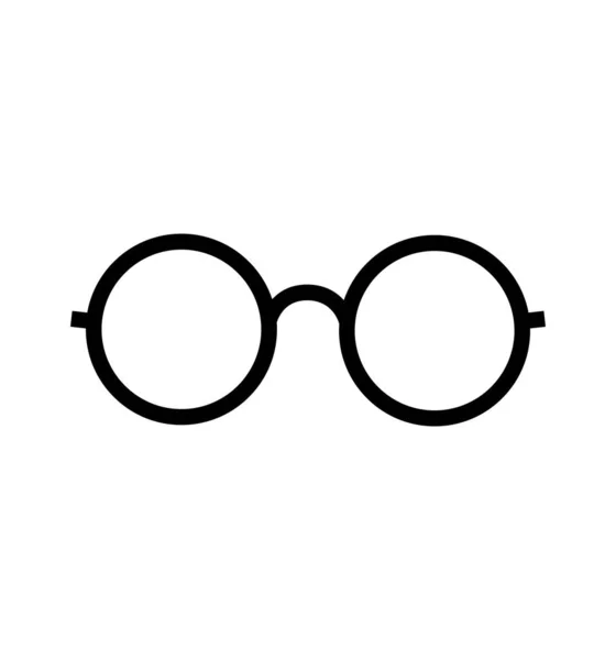 Vector glasses Icon isolated on white background