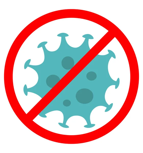 Corona Virus 2020 corona virus in wuhan, china, global spread, and concept of Icon of stopping corona virus — Stock Vector