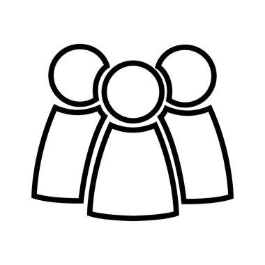 İş adamları ikon vektör işadamını izole etti