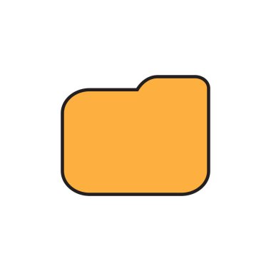 Web sitesi tasarımı için beyaz arkaplanda izole edilmiş dizin simgesi