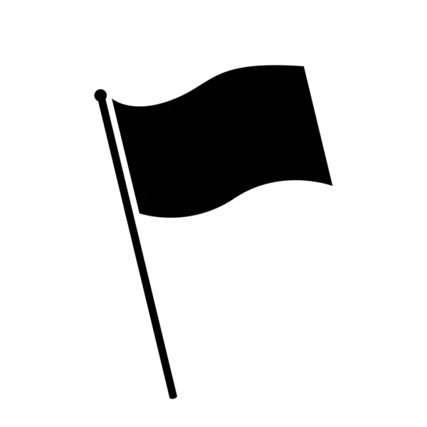 Zászló ikon jel jel vektor izolált vektor — Stock Vector