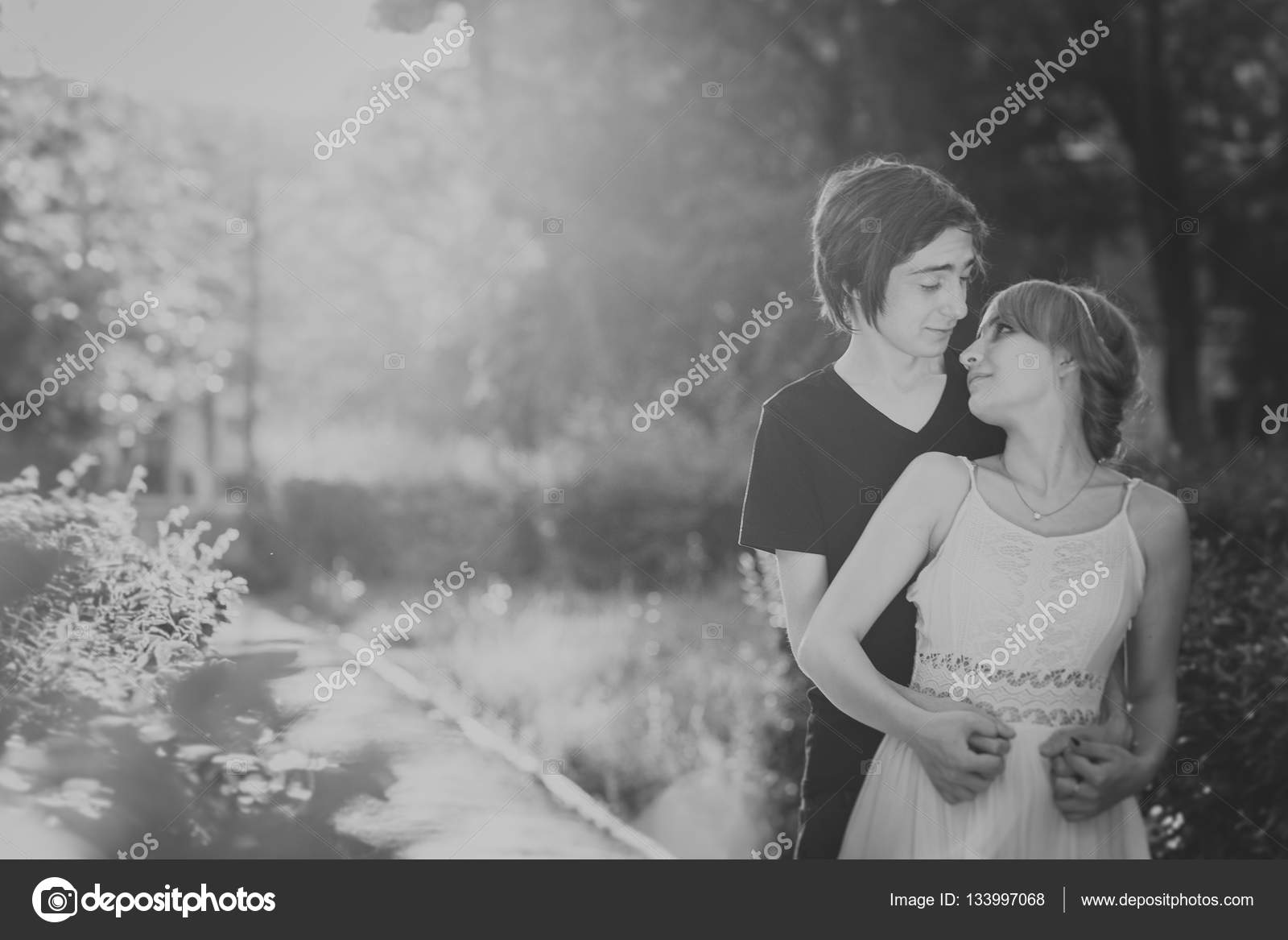 Фон фото парня и девушки Фон фото парня и девушки