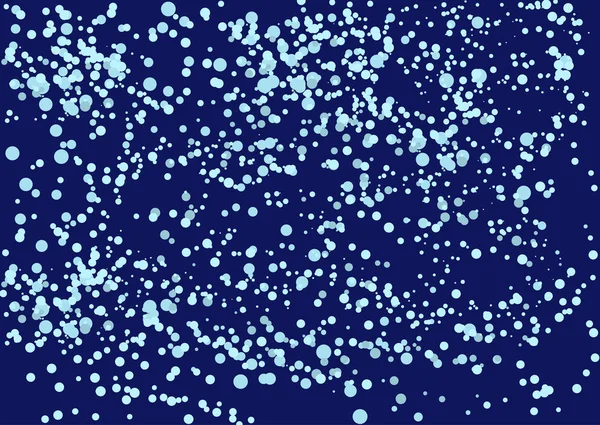 Αφηρημένη χρώμα γύρο σε σκούρο μπλε φόντο — Διανυσματικό Αρχείο