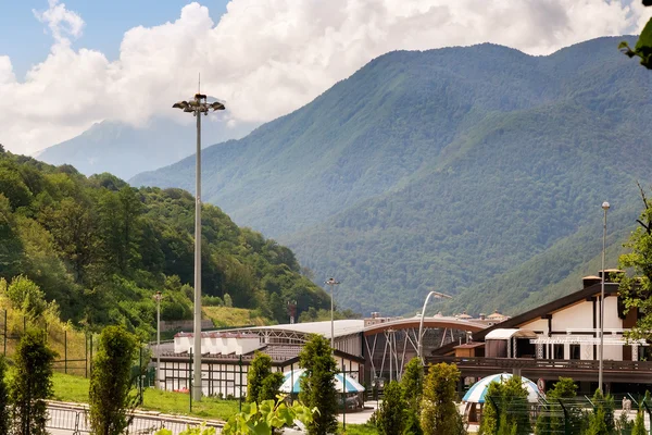 Confortevole hotel in montagna . — Foto Stock