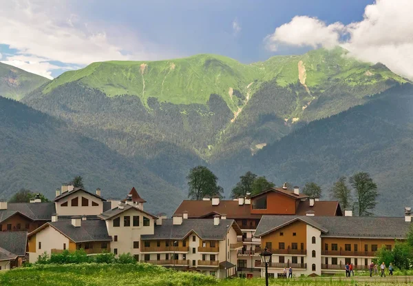 Confortevole hotel in montagna . — Foto Stock