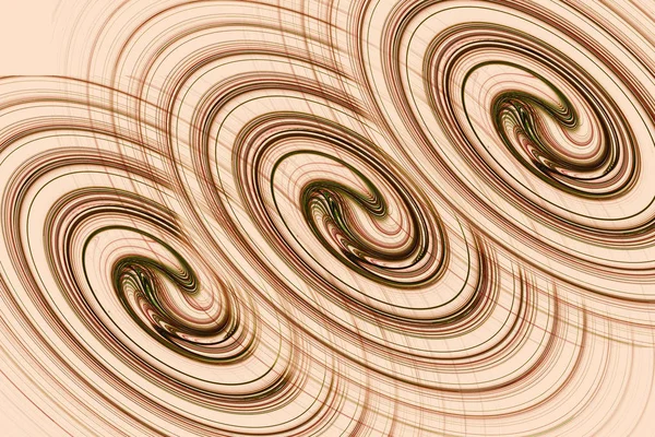 Фрактальное изображение: спиральные линии . — стоковое фото