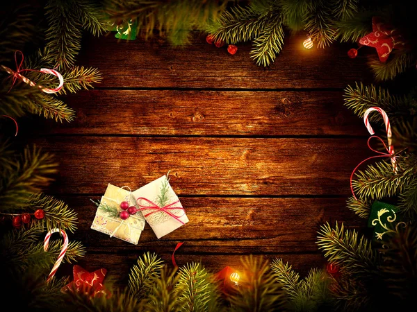 Felicitaciones por la imagen de fondo de Navidad . — Foto de Stock