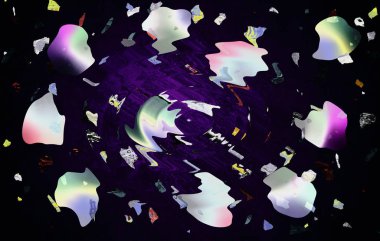 Moda grunge 'unda güzel koyu mavi arkaplan