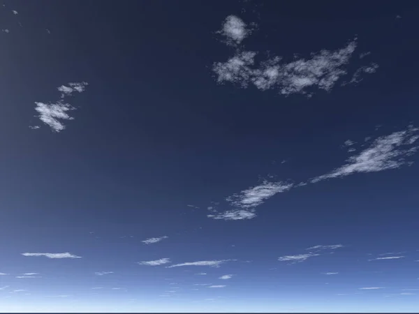 Imagem de fundo: nuvens brancas no céu — Fotografia de Stock