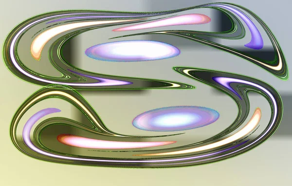 Mooie Abstracte Achtergrond Afbeelding Simuleren Cirkels Het Water Multi Gekleurde — Stockfoto