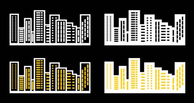 Siluet cityscape.
