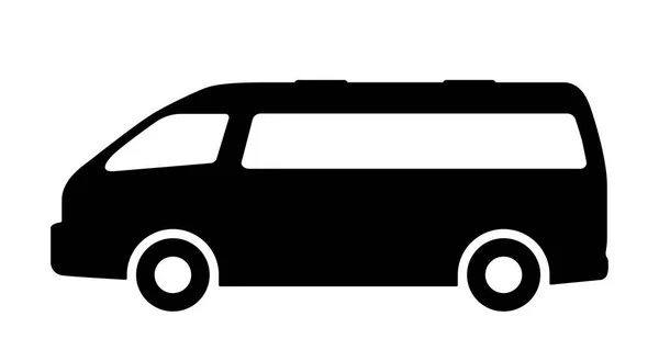 Vector set van silhouetten van personenauto 's. — Stockvector