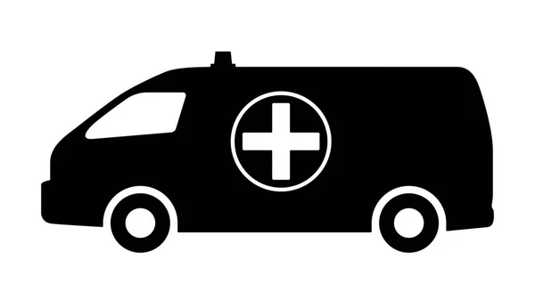 Το αυτοκίνητο της ιατρικής υπηρεσίας. — Διανυσματικό Αρχείο