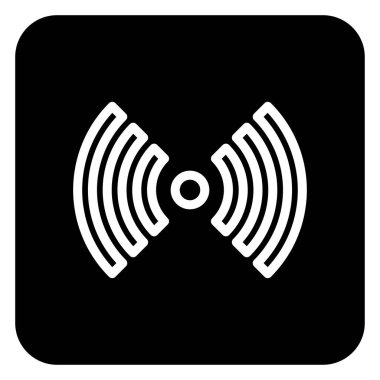 Bir kablosuz ağ simgesini.