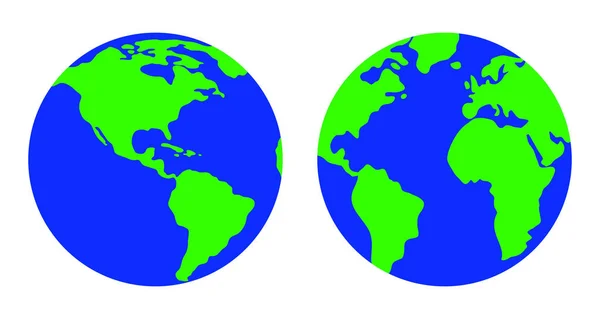 L'image de la planète Terre. — Image vectorielle