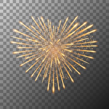 Kalp şeklinde havai fişekler. Geceleyin Sevgililer Günü havai fişek patlaması. Havai fişek roketleri büyük parlak yıldızlarda patlıyor.