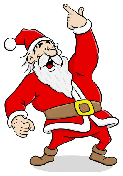 Cartoon santa claus — Stock Vector