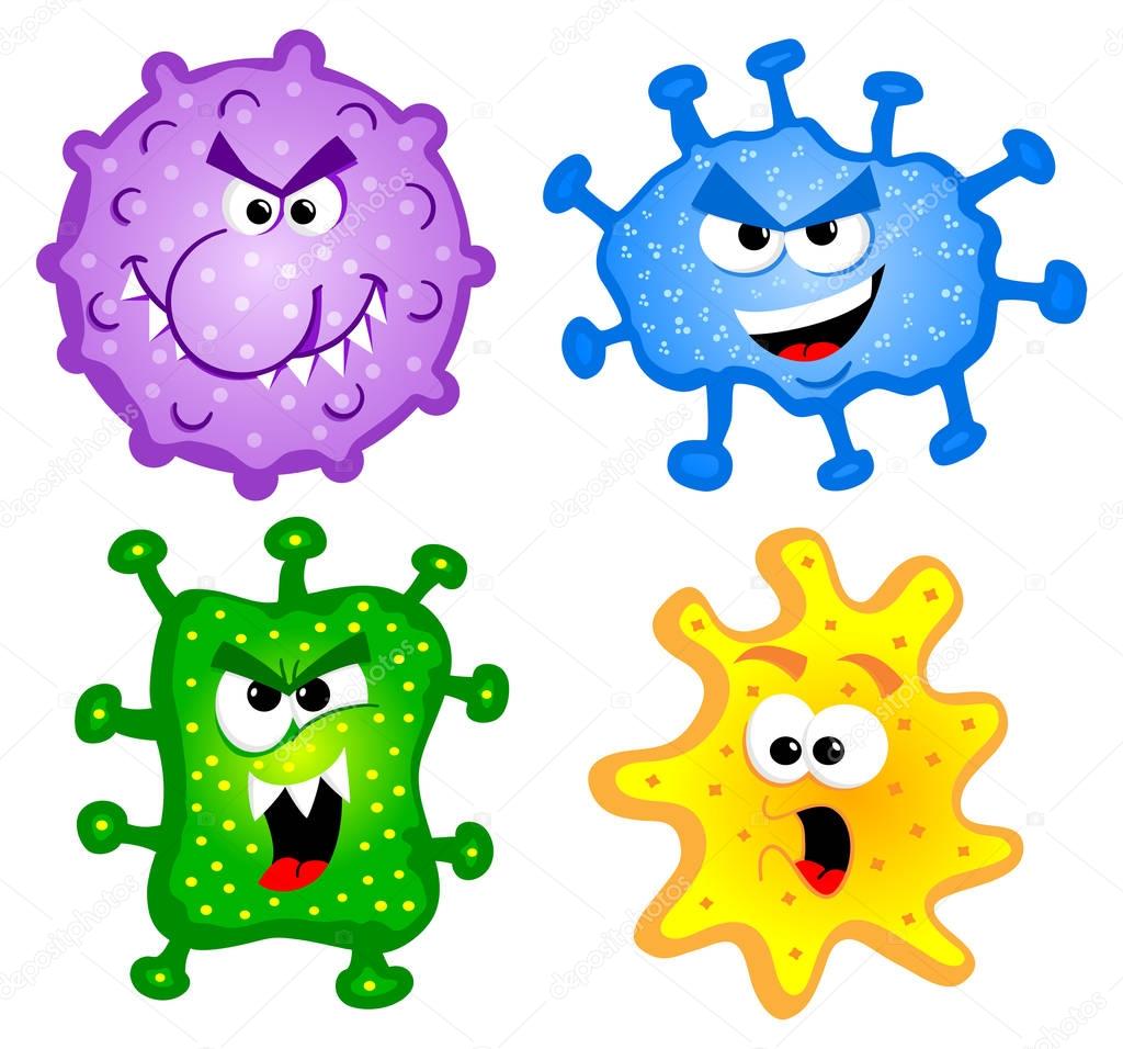 wild cartoon viruses